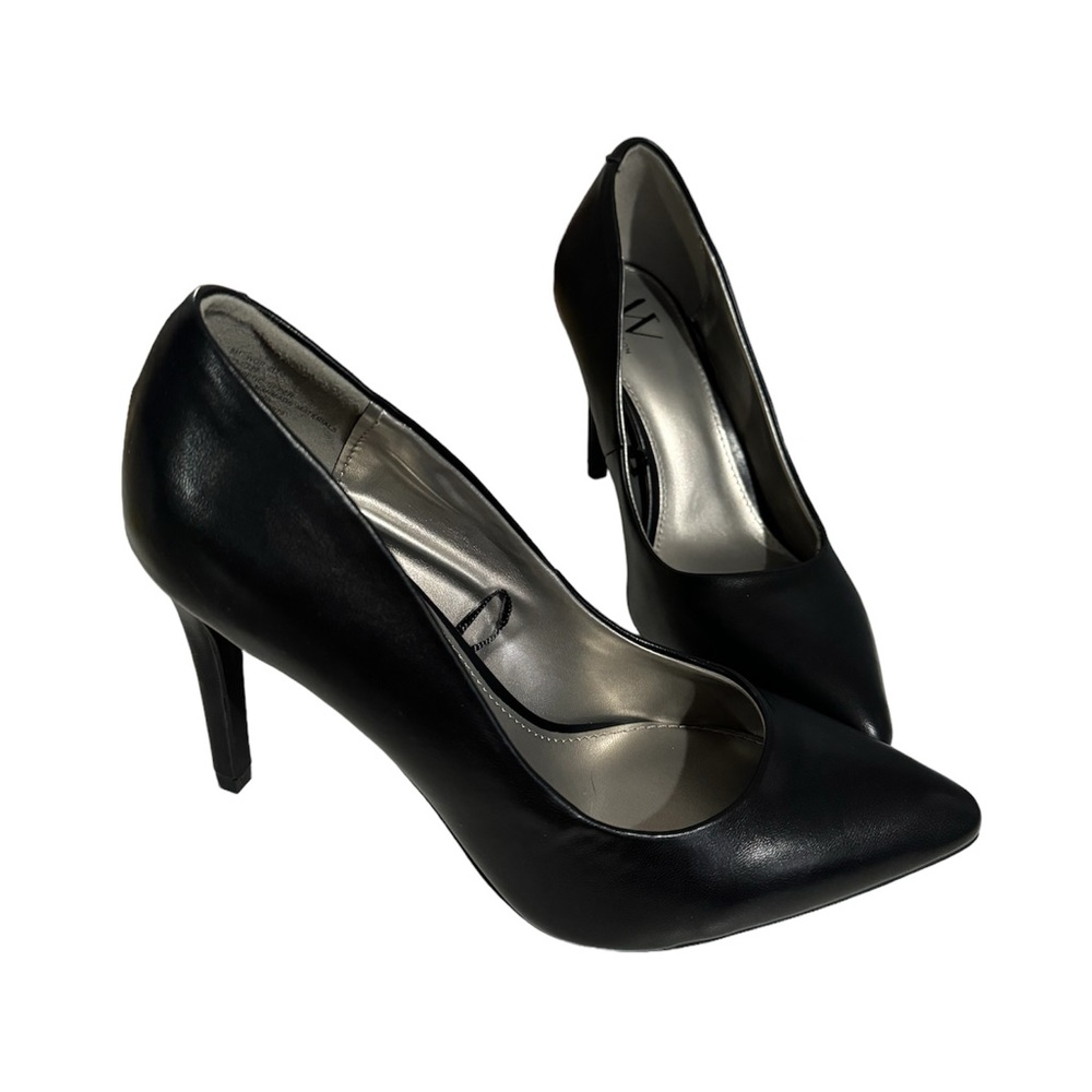 Black 4inch stiletto heels